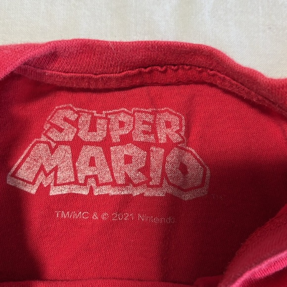 Super Mario Nintendo t-shirt size 6 - Picture 3 of 4